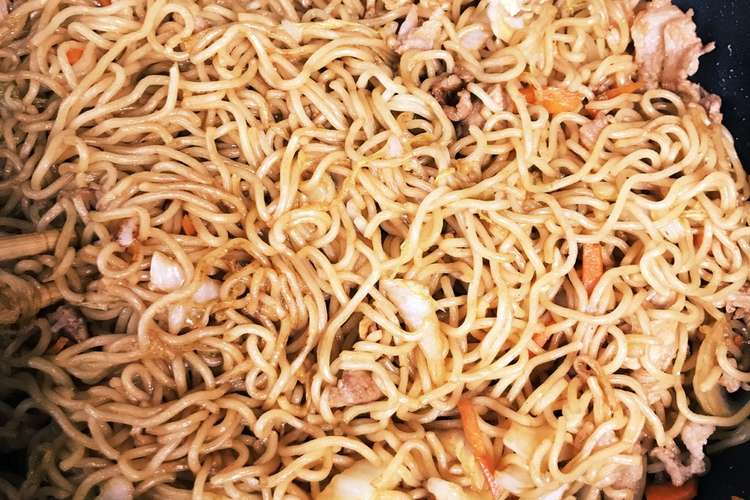ポン酢であっさり焼きそば レシピ 作り方 By どどどすこい クックパッド