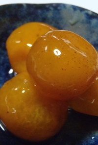 不老長寿の柑橘‥「タチバナの酢甘露煮」