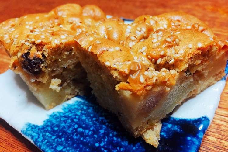 しっとりごろごろアップルレーズンケーキ レシピ 作り方 By Luna03 クックパッド