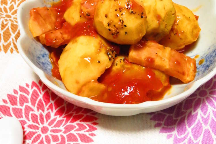 簡単 里芋とベーコンのトマト煮 レシピ 作り方 By Hirokoh クックパッド