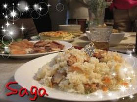 炊飯器で簡単ピラフ