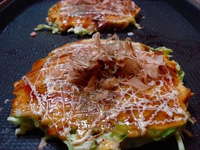 ふわふわお好み焼き