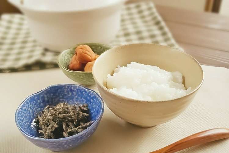 生米から作る 基本の お粥 レシピ 作り方 By パレットの料理ラボ クックパッド
