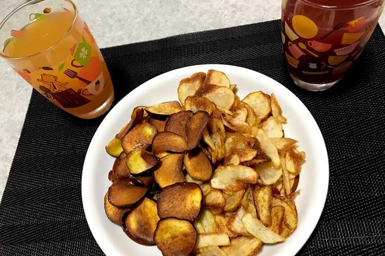 さつまいもとじゃがいものチップス レシピ 作り方 By ナノサイズ クックパッド