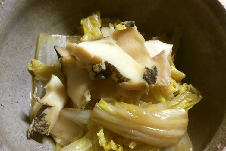 ニシ貝と白菜の煮物 レシピ 作り方 By 明石浦漁業協同組合 クックパッド 簡単おいしいみんなのレシピが361万品