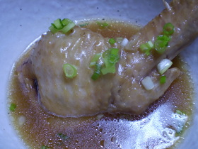 鶏手羽先のもち米詰め