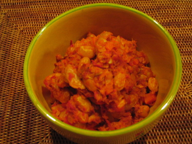 大豆とツナのトマト煮の写真
