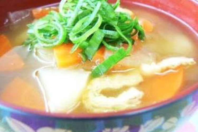 なんたんかんたん料理 和風カレースープ レシピ 作り方 By 京都府 クックパッド 簡単おいしいみんなのレシピが365万品