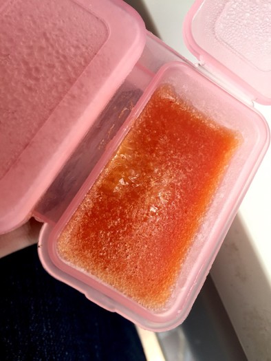 プチトマトの離乳食【冷凍保存】の写真