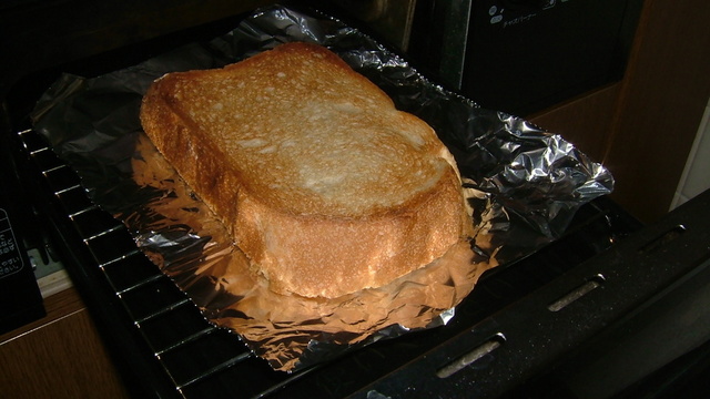 魚焼きグリルで カリフワトースト レシピ 作り方 By よん妻 クックパッド