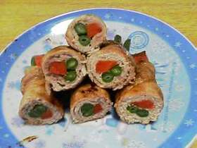 お弁当の定番☆ 肉巻きいんげん