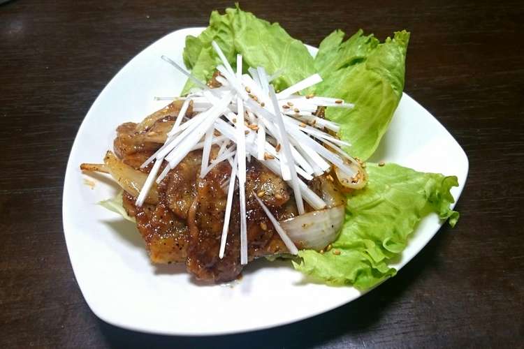 やみつき 甘辛スパイシー豚カルビ レシピ 作り方 By チャンコ ラボ クックパッド