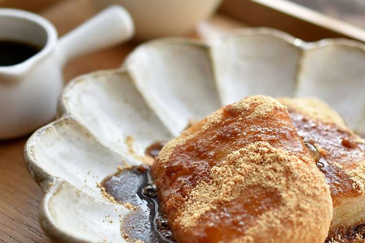 あべかわ餅の黒みつかけ レシピ 作り方 By みき クックパッド 簡単おいしいみんなのレシピが357万品