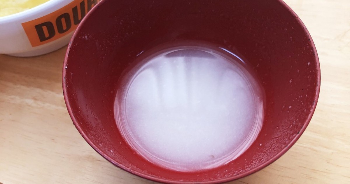 離乳食 初期 赤ちゃんに切り餅の重湯 レシピ 作り方 By 昆布のこん クックパッド 簡単おいしいみんなのレシピが351万品