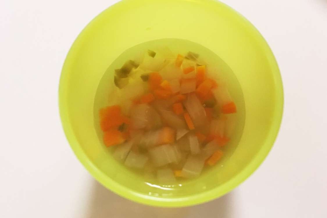 離乳食中期 野菜スープ ピーマン レシピ 作り方 By Riie クックパッド 簡単おいしいみんなのレシピが378万品