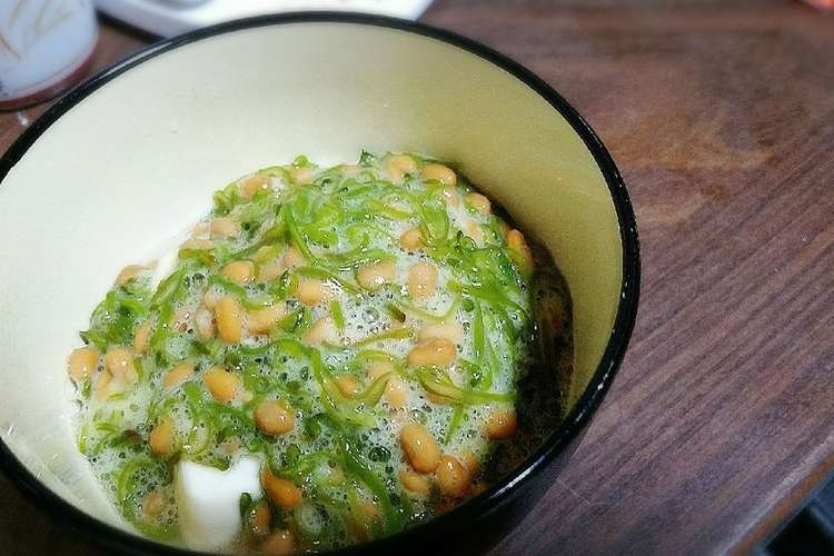 ダイエットにも ねばねばヘルシー朝ごはん レシピ 作り方 By ひよこいろ クックパッド 簡単おいしいみんなのレシピが357万品