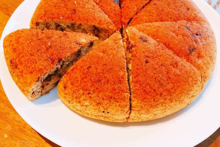 炊飯器で 甘酒のケーキ チョコバナナ レシピ 作り方 By そらうみママン クックパッド