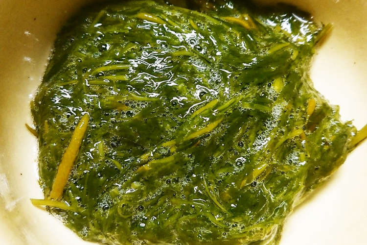 トロトロが美味しい まつもの酢の物 レシピ 作り方 By 悠美姉 クックパッド 簡単おいしいみんなのレシピが361万品