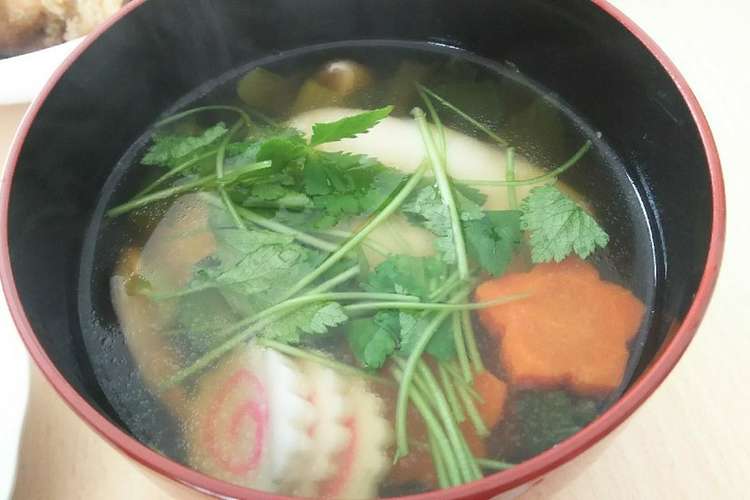覚書 我が家のお雑煮 関東風 レシピ 作り方 By Matsuko クックパッド 簡単おいしいみんなのレシピが354万品
