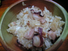 蛸の混ぜご飯