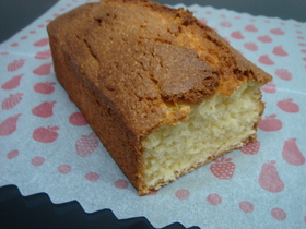 白玉粉で☆さくふわ~ケーキ