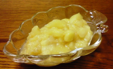 砂糖いらず！簡単りんごとバナナのジャムの写真