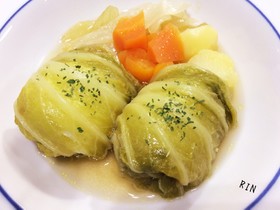 熱々♡ほっこりロール白菜~ポトフ風~