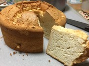 ふわしゅわ卵白大量消費シフォンケーキの写真