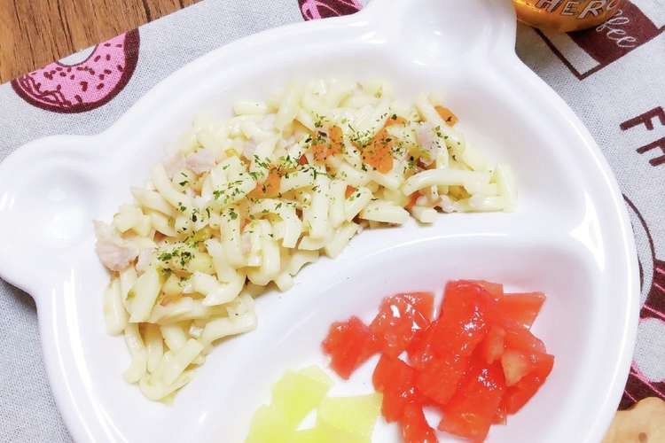 離乳食完了期 香ばし醤油の焼きうどん レシピ 作り方 By ひぃらぃ クックパッド 簡単おいしいみんなのレシピが361万品