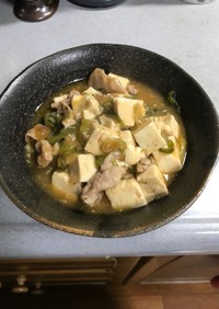ぶた肉まーぼー豆腐