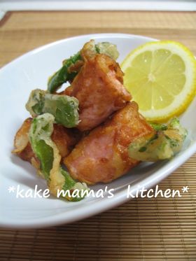 ソーセージ♡♥マヨ風味揚げ