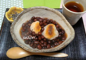 ホクホク!小豆が潰れない!絶品ぜんざい♪