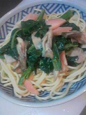 生クリームを使わないクリームパスタ★