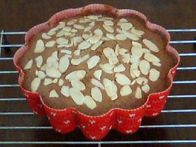 チョコアーモンドケーキ