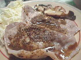 豚のスタミナごまソース