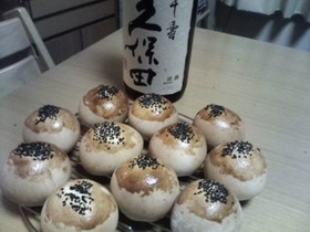 日本酒を使用したあんぱん