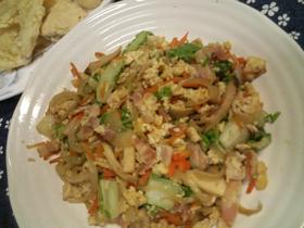 豆腐と野菜の炒め物(中華風)