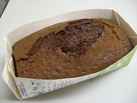 手早く簡単チョコレートパウンドケーキ