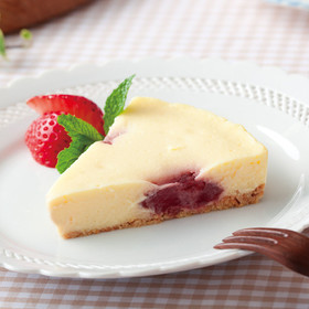 イチゴのチーズケーキ