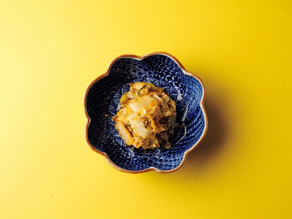 白菜漬け炒め