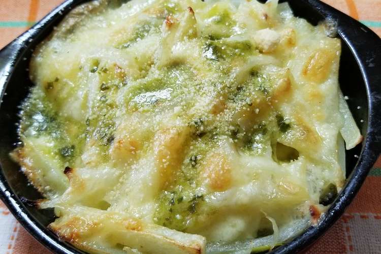ジャガイモと玉ねぎのチーズ焼き レシピ 作り方 By きぼうの調味料 クックパッド 簡単おいしいみんなのレシピが360万品