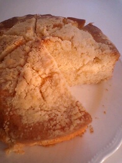 リンゴのケーキ　メープル風味の写真