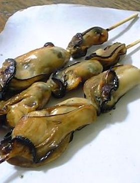簡単!旨い♪牡蠣の串焼き