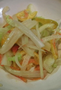 白菜とキンカンのサッパリポン酢サラダ