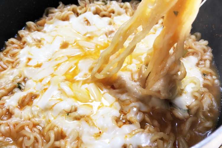 韓国 辛拉麺 バリうまアレンジラーメン レシピ 作り方 By Tsu Ichan クックパッド 簡単おいしいみんなのレシピが377万品
