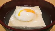 【電子レンジ】温玉湯豆腐の写真