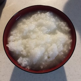 スープジャーで作るお粥