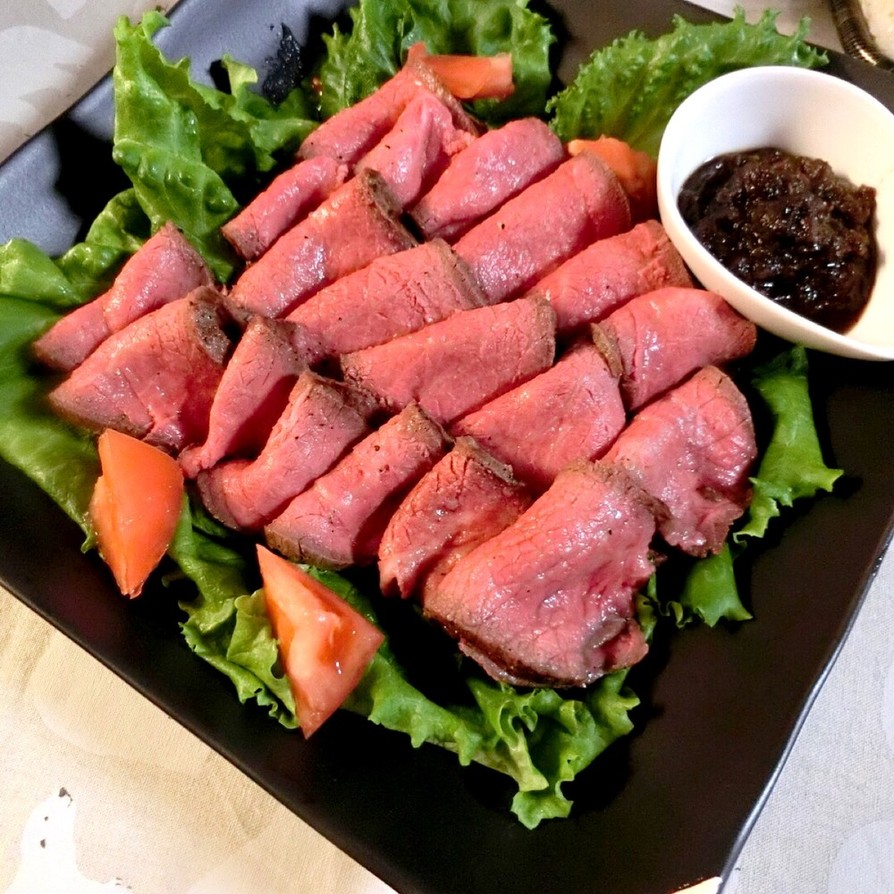 簡単☆オーブンでローストビーフ by ps13 【クックパッド】 簡単おいしいみんなのレシピが396万品