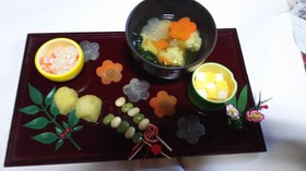 離乳食中期後期☆おせち・お正月プレート