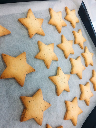 星の紅茶クッキーの写真